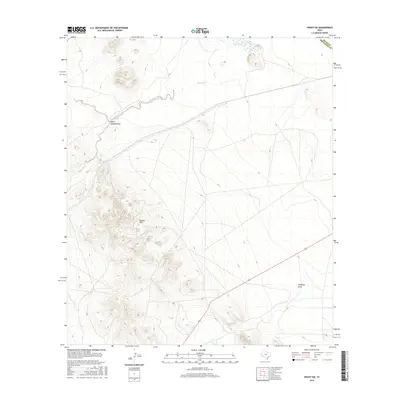2016 Map of Hovey SW, 2016 Print