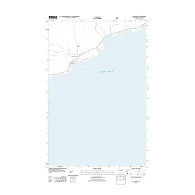 2011 Map of Hovland, 2011 Print