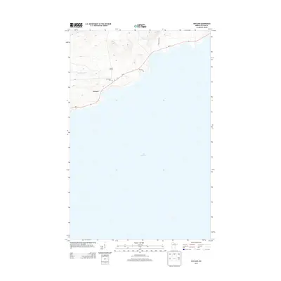 2013 Map of Hovland, 2013 Print