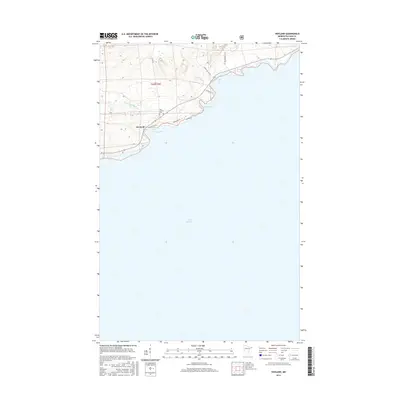 2016 Map of Hovland, 2016 Print