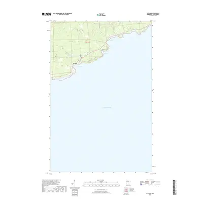 2019 Map of Hovland, 2019 Print