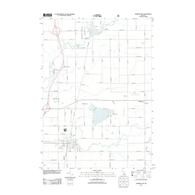 2012 Map of Howard City, 2012 Print