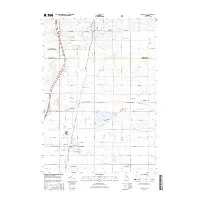 2014 Map of Howard City, 2014 Print