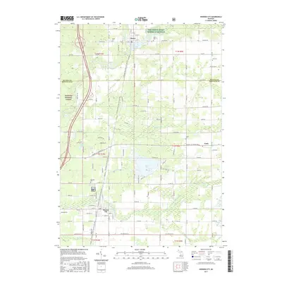 2017 Map of Howard City, 2017 Print