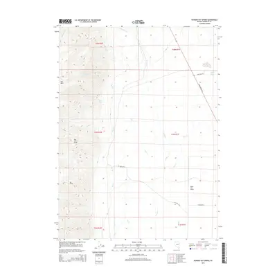 2015 Map of Howard Hot Spring, 2015 Print