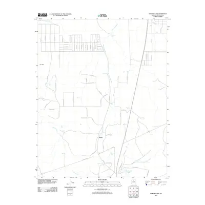 2011 Map of Howard Lake, 2011 Print