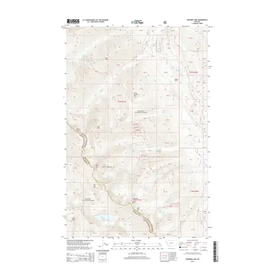 2014 Map of Howard Lake, 2014 Print
