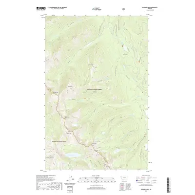2020 Map of Howard Lake, 2020 Print