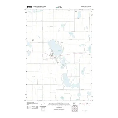 2010 Map of Howard Lake, 2010 Print
