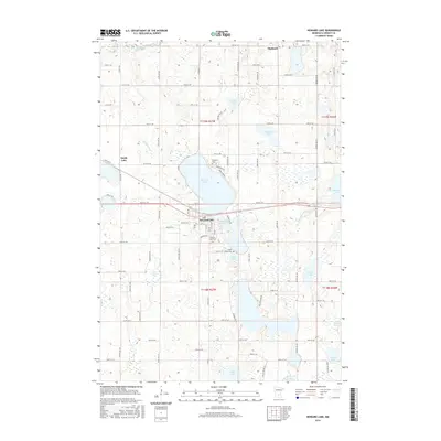 2016 Map of Howard Lake, 2016 Print