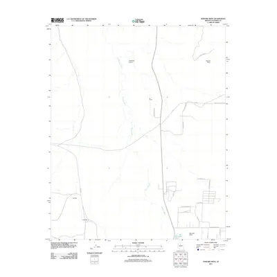 2011 Map of Howard Mesa, 2011 Print