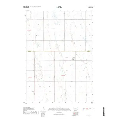 2017 Map of Howard NE, 2017 Print