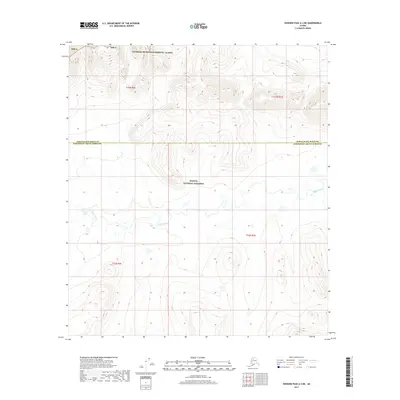 2017 Map of Howard Pass A-3 NE, 2017 Print