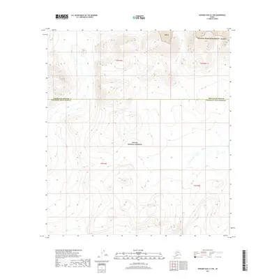 2017 Map of Howard Pass A-3 NW, 2017 Print
