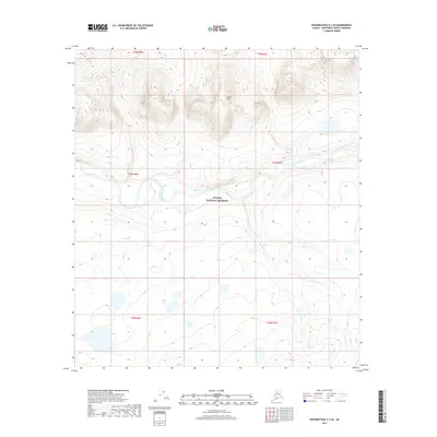 2017 Map of Howard Pass A-3 SE, 2017 Print