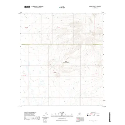 2017 Map of Howard Pass A-4 NE, 2017 Print