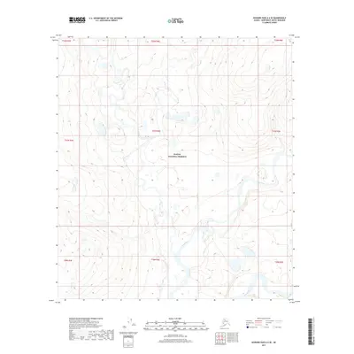 2017 Map of Howard Pass A-4 SE, 2017 Print