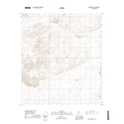 2017 Map of Howard Pass B-3 NE, 2017 Print