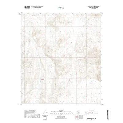 2017 Map of Howard Pass B-3 NW, 2017 Print