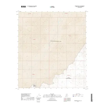2017 Map of Howard Pass B-3 SE, 2017 Print
