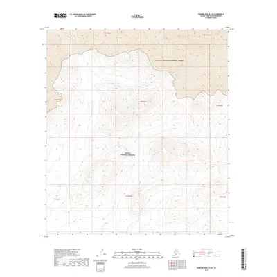 2017 Map of Howard Pass B-4 SE, 2017 Print