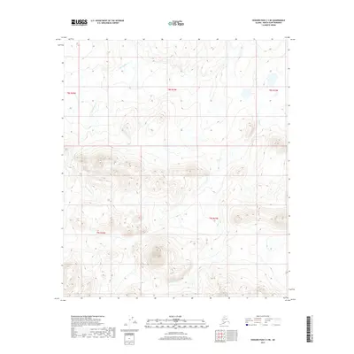2017 Map of Howard Pass C-3 NE, 2017 Print