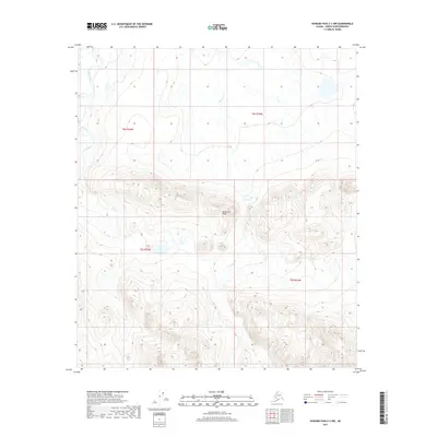 2017 Map of Howard Pass C-3 NW, 2017 Print