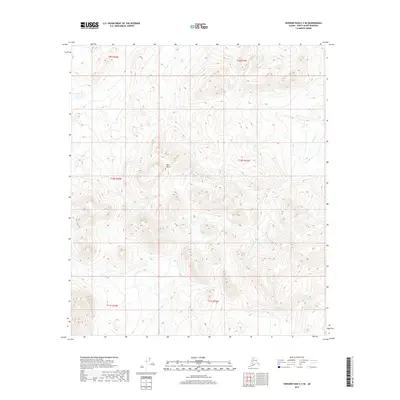 2017 Map of Howard Pass C-3 SE, 2017 Print
