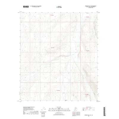 2017 Map of Howard Pass C-4 SE, 2017 Print