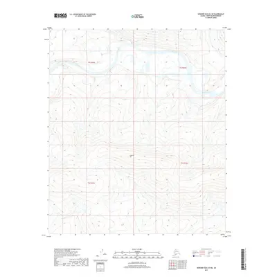 2017 Map of Howard Pass D-4 NE, 2017 Print