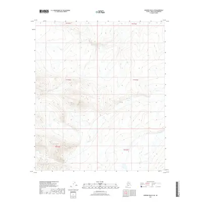 2017 Map of Howard Pass D-4 SE, 2017 Print