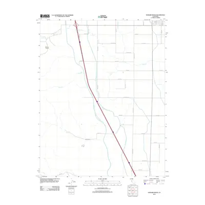 2012 Map of Howard Ranch, 2012 Print