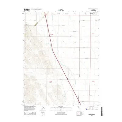 2015 Map of Howard Ranch, 2015 Print