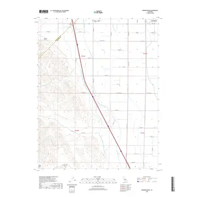 2018 Map of Howard Ranch, 2018 Print