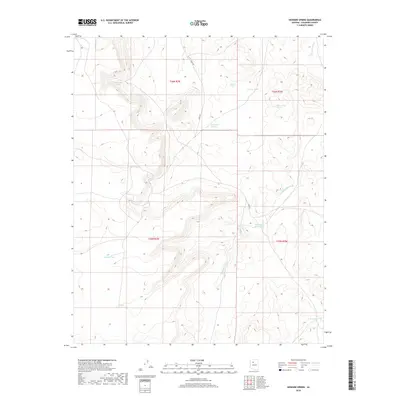 2018 Map of Howard Spring, 2018 Print