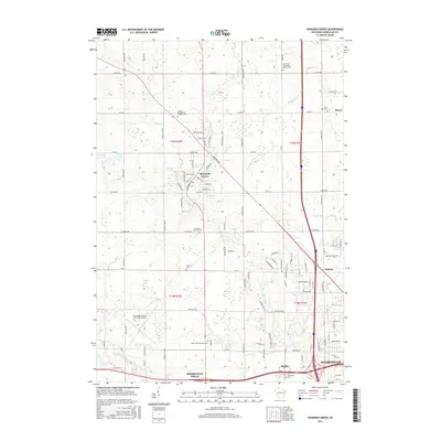 2016 Map of Howards Grove, 2016 Print