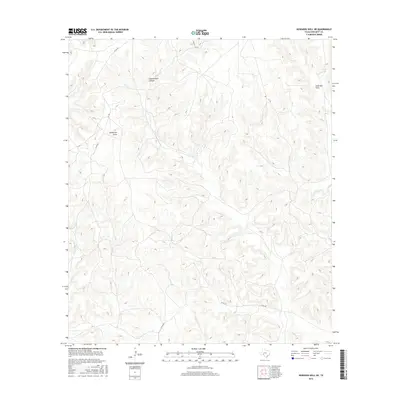 2016 Map of Howards Well NE, 2016 Print