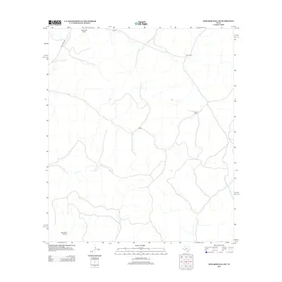 2012 Map of Howards Well SW, 2012 Print