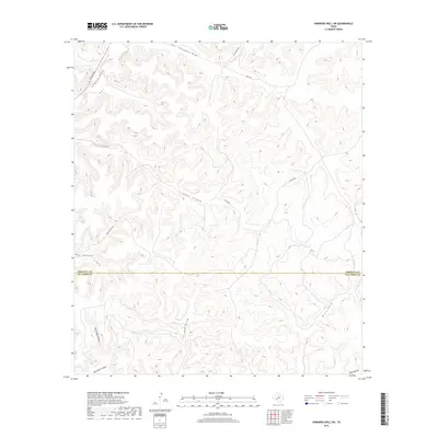 2019 Map of Howards Well SW, 2019 Print