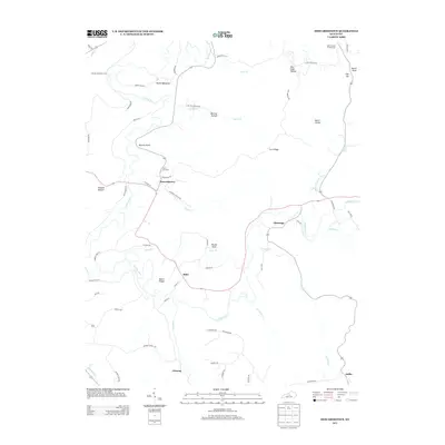 2013 Map of Howardstown, 2013 Print