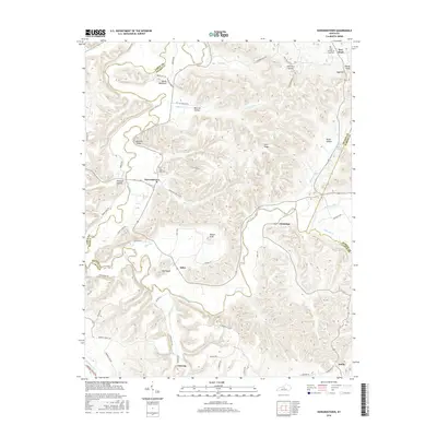 2016 Map of Howardstown, 2016 Print