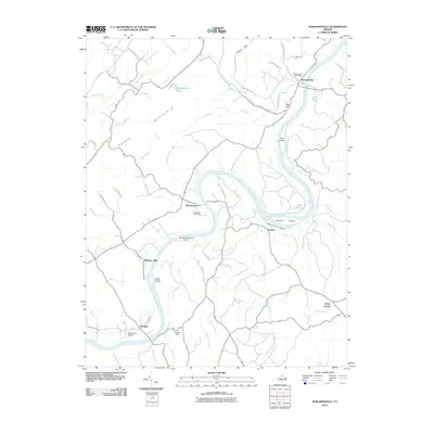 2010 Map of Howardsville, 2010 Print