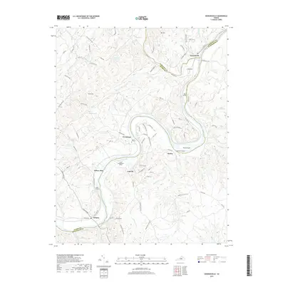2019 Map of Howardsville, 2019 Print