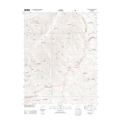 2013 Map of Howardsville, 2013 Print