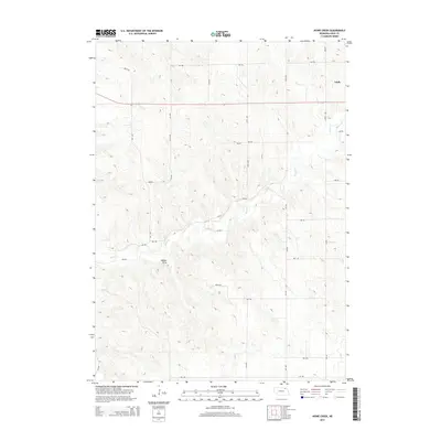 2014 Map of Howe Creek, 2014 Print