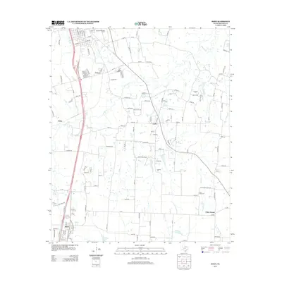 2013 Map of Howe, 2013 Print