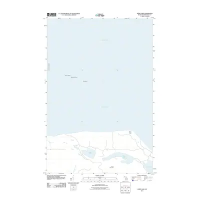 2011 Map of Howe Lake, 2011 Print