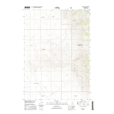 2017 Map of Howe NE, 2017 Print