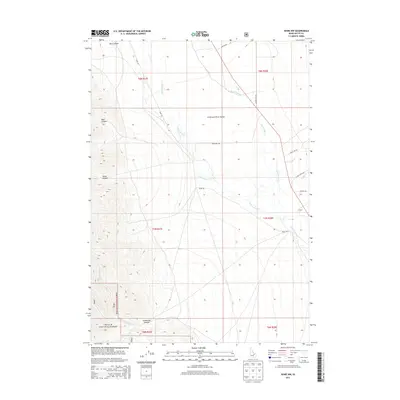 2013 Map of Howe NW, 2013 Print