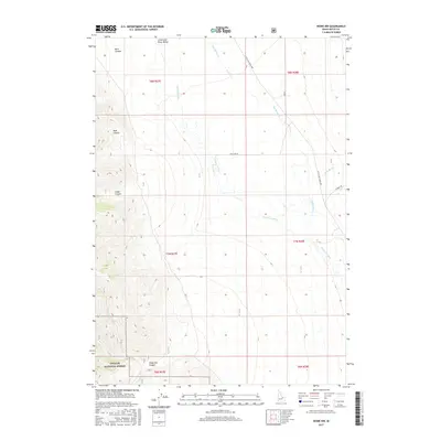 2017 Map of Howe NW, 2017 Print